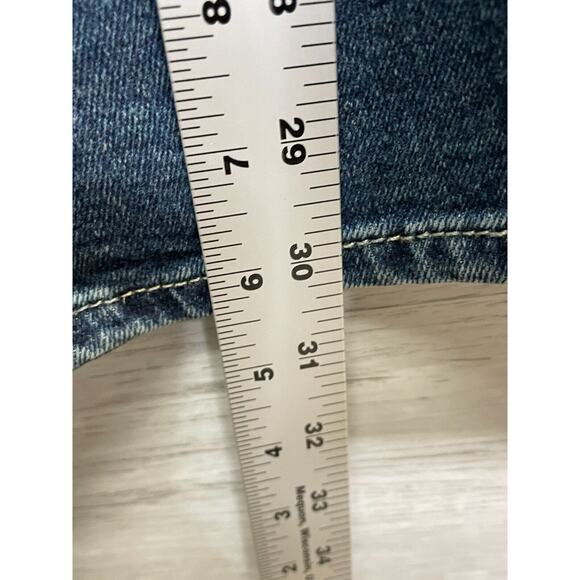 Levis 42x30 Mens Jeans Blue Denim Relaxed Fit Straight Leg - Picture 7 of 13